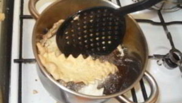 ШАГ 4. хворост по-татарски