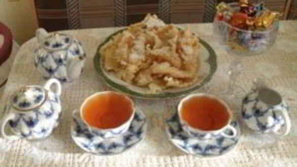 ШАГ 6. хворост по-татарски