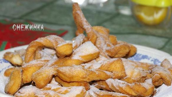 ШАГ 9. хворост слоистый, постный