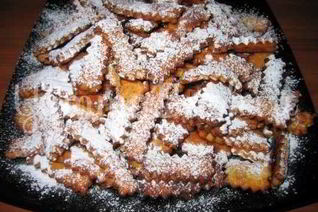 Хворост творожный