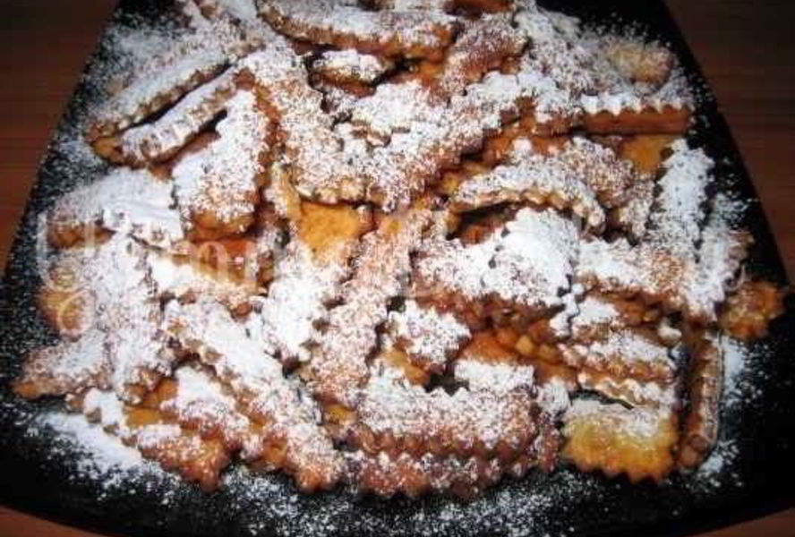 Хворост творожный