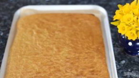 ШАГ 5. кокосово-медовый рулет