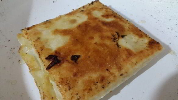 ШАГ 6. конвертики с мангольдом, болгарским перцем и зеленью