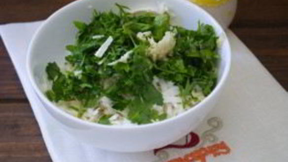 ШАГ 3. конвертики с сыром и зеленью