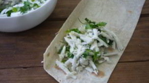 ШАГ 4. конвертики с сыром и зеленью