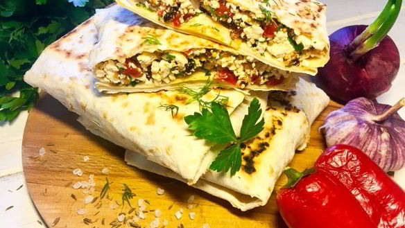 ШАГ 5. конвертики с творожной начинкой