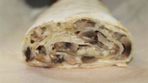 ШАГ 7. лаваш с грибами