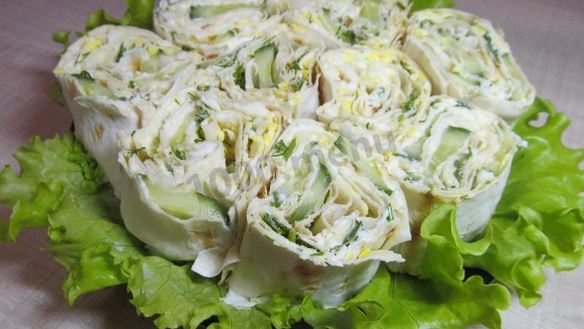 ШАГ 13. лаваш с плавленым сыром