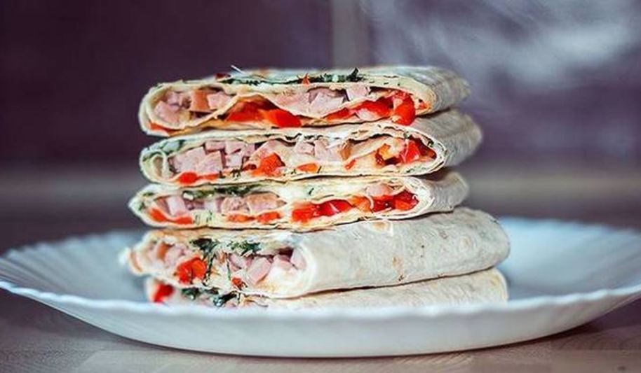 Рецепт многослойная закуска в лаваше