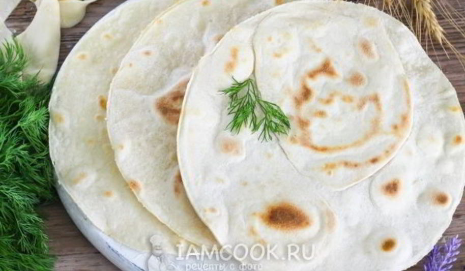 Рецепт постный лаваш