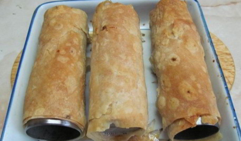 Рецепт трубочки из лаваша
