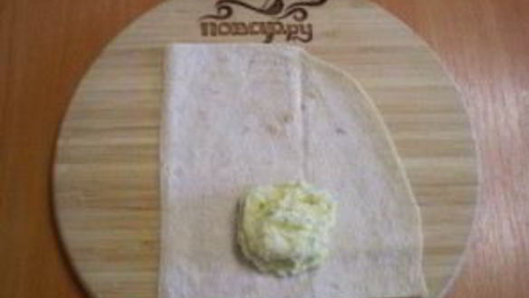 ШАГ 5. жареный лаваш с начинкой