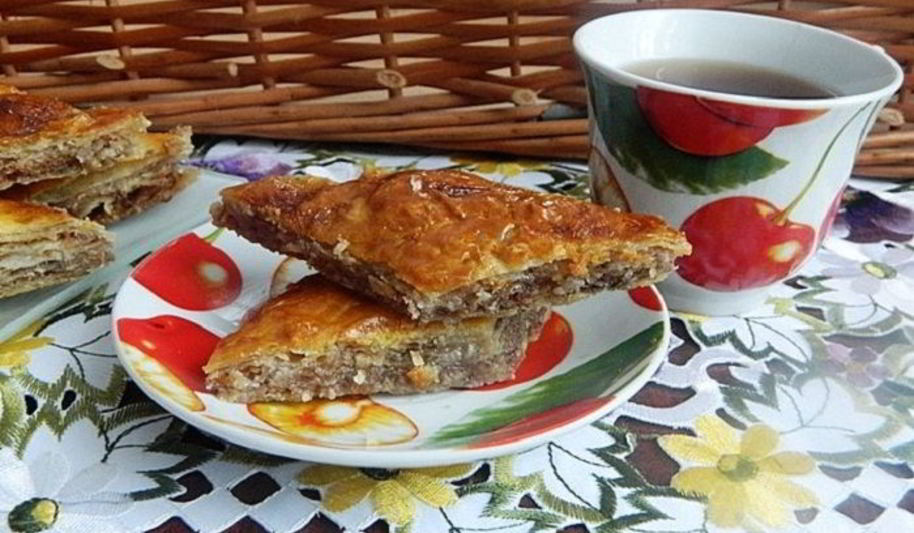 Рецепт ленивая пахлава из лаваша