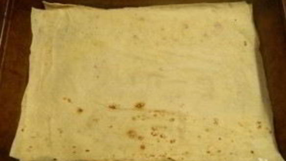 ШАГ 4. ленивая пахлава из лаваша