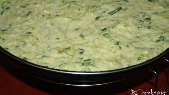 ШАГ 4. диетическая кабачковая лепешка