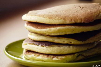 Диетические лепешки с творогом