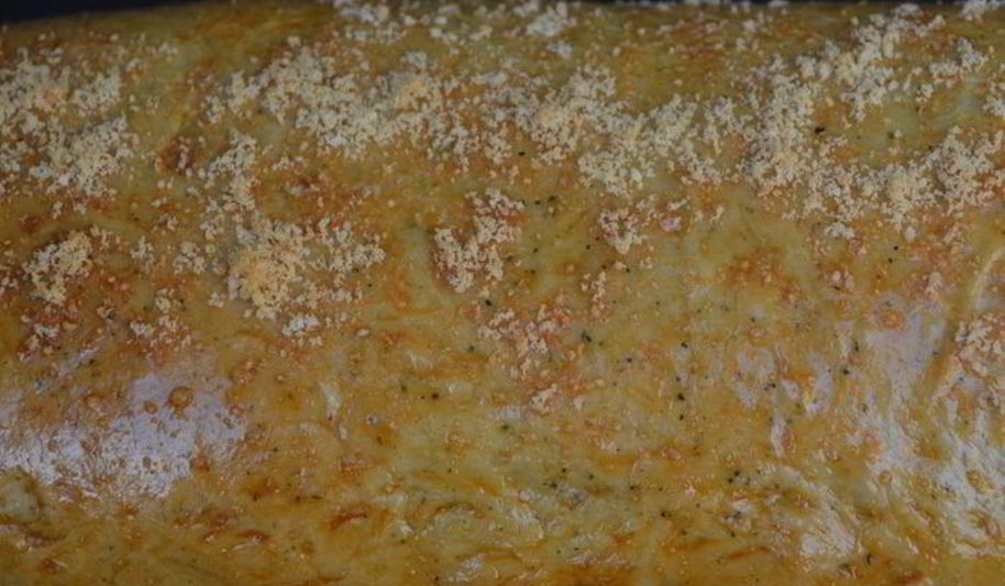 Рецепт фокачча фаршированная сладким перцем, розмарином и сыром