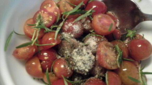 ШАГ 9. фокачча с бальзамическими помидорами