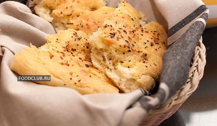 Рецепт фокачча с оливковым маслом