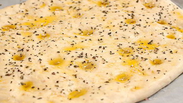 ШАГ 7. фокачча с оливковым маслом