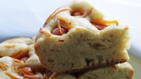 ШАГ 5. фокачча с помидорами черри и цедрой апельсина в мультиварке