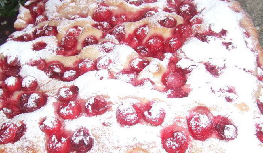 Рецепт фокачча с вишней xxl