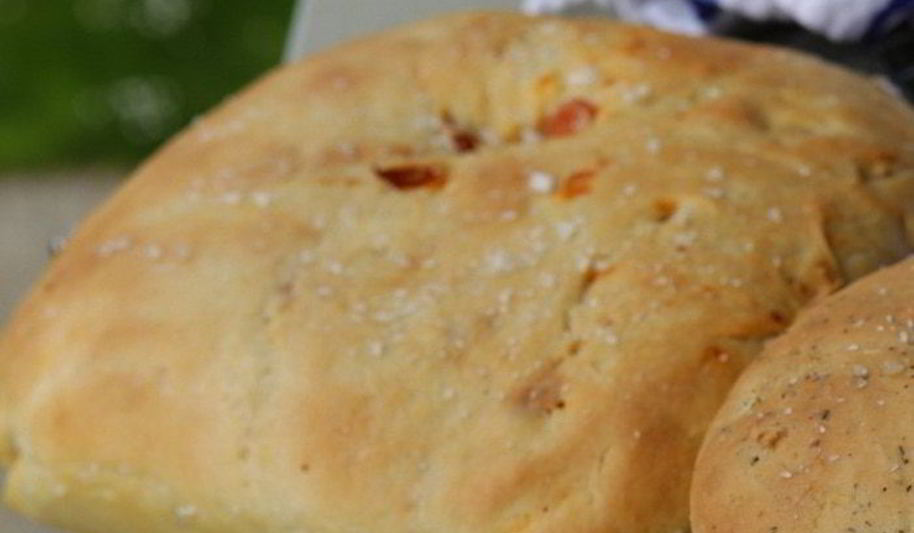 Рецепт фокачча с вялеными помидорами