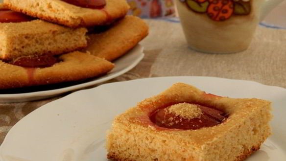 ШАГ 7. фокачча со сливами