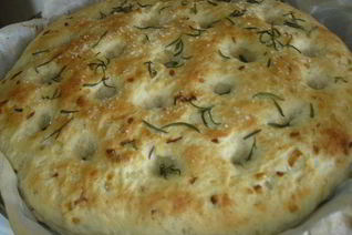 Картофельная фокачча с жареным луком