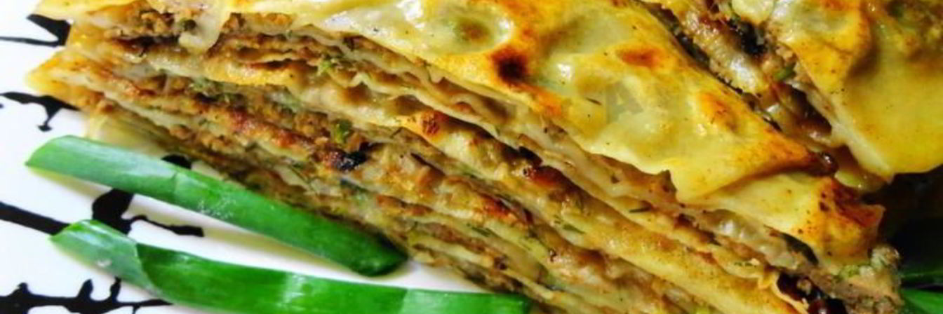 Китайские лепешки с мясом