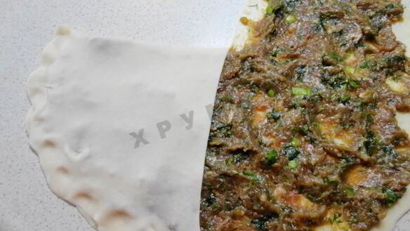 ШАГ 10. китайские лепешки с мясом