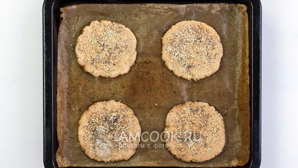 ШАГ 12. кукурузные лепешки в духовке