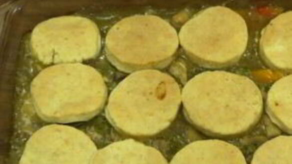 ШАГ 5. куриное филе с лепешками