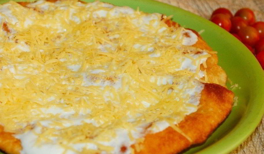 Рецепт лангош — венгерская лепешка