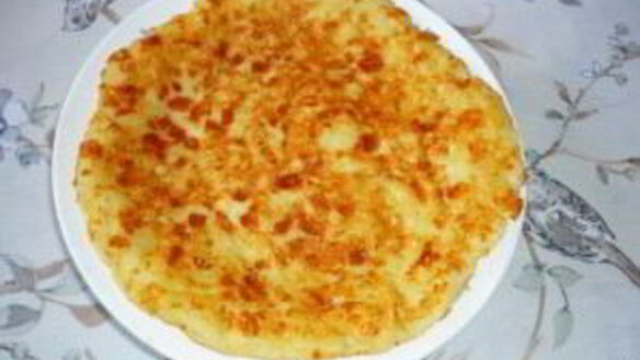 ШАГ 4. лепешка из сулугуни жареная