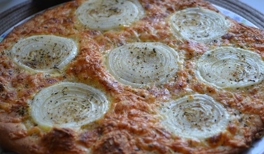 Рецепт лепешка луковая