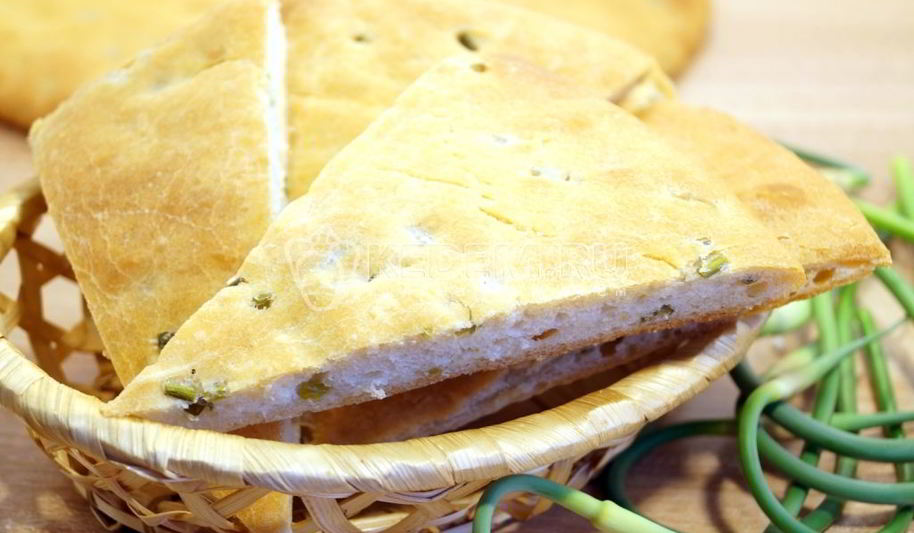 Рецепт лепешка с чесночными стрелками сандра