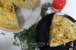 Лепешка с капустой