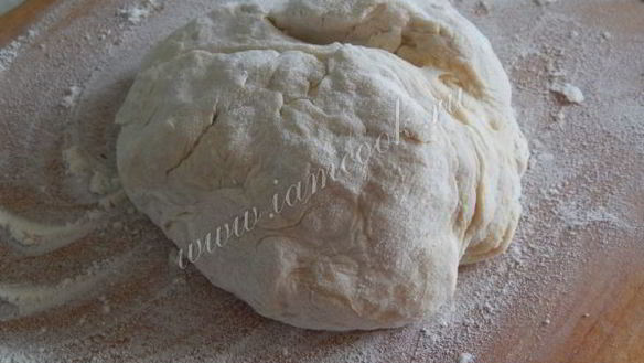 ШАГ 12. лепешка с капустой