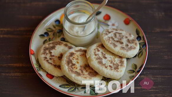 ШАГ 6. лепешки без масла