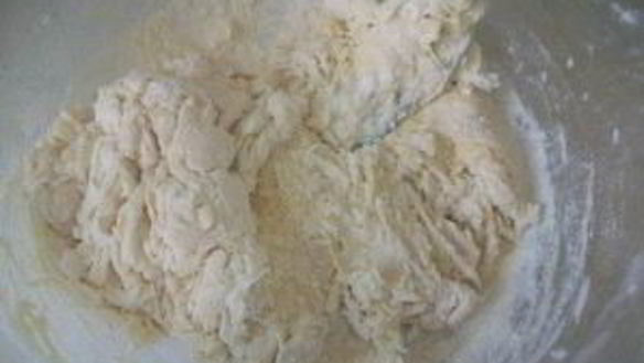 ШАГ 2. лепешки на кислом молоке