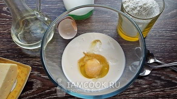 ШАГ 3. лепешки на ряженке на сковороде