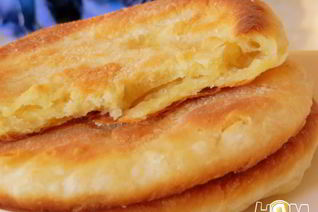 Лепешки на сметане