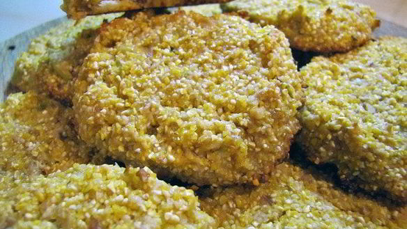 ШАГ 3. лепешки-печенюшки из кукурузной крупы и не только