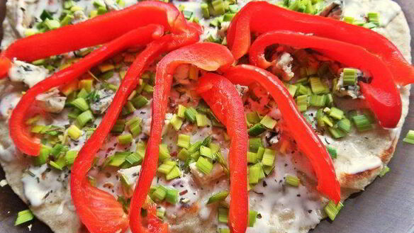 ШАГ 29. лепешки пьядины с начинками