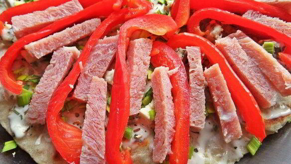 ШАГ 30. лепешки пьядины с начинками