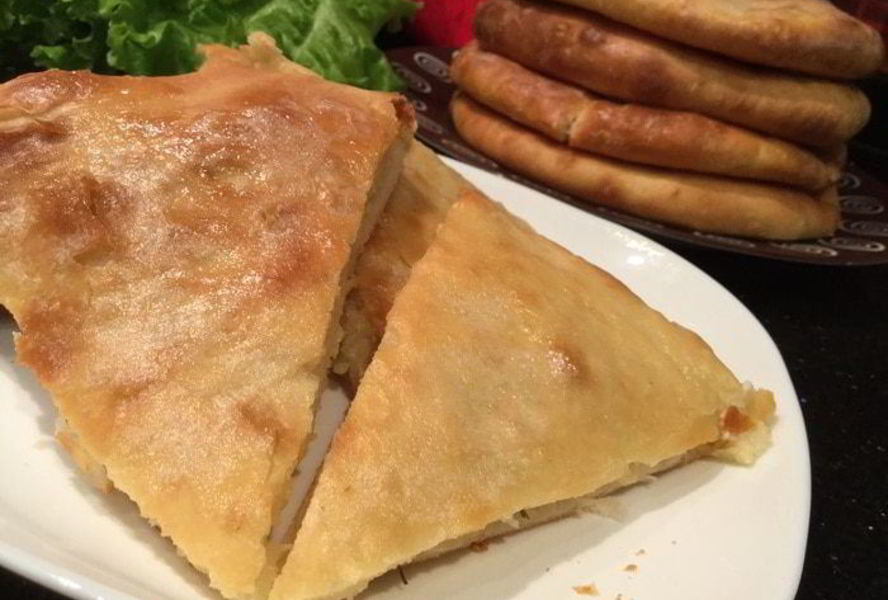 Лепешки с картофелем и сыром