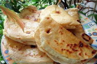 Лепешки с картофелем Кыстыбай кузикмяк