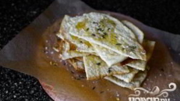 ШАГ 3. лепешки с медом и тимьяном