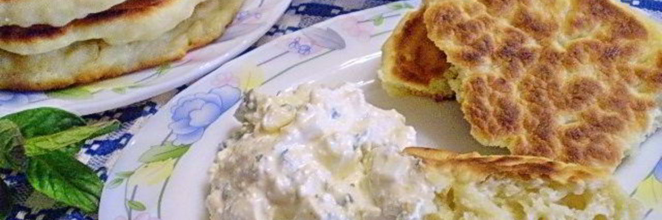 Лепешки с творогом диетические